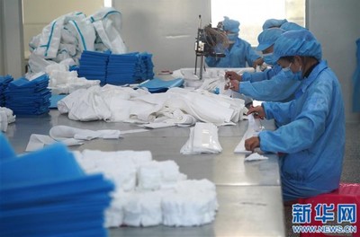 江西:開(kāi)足馬力生產(chǎn)防護(hù)用品 全力保障市場(chǎng)供應(yīng)